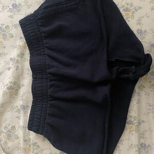 Navy Blue Garage Sweatshorts